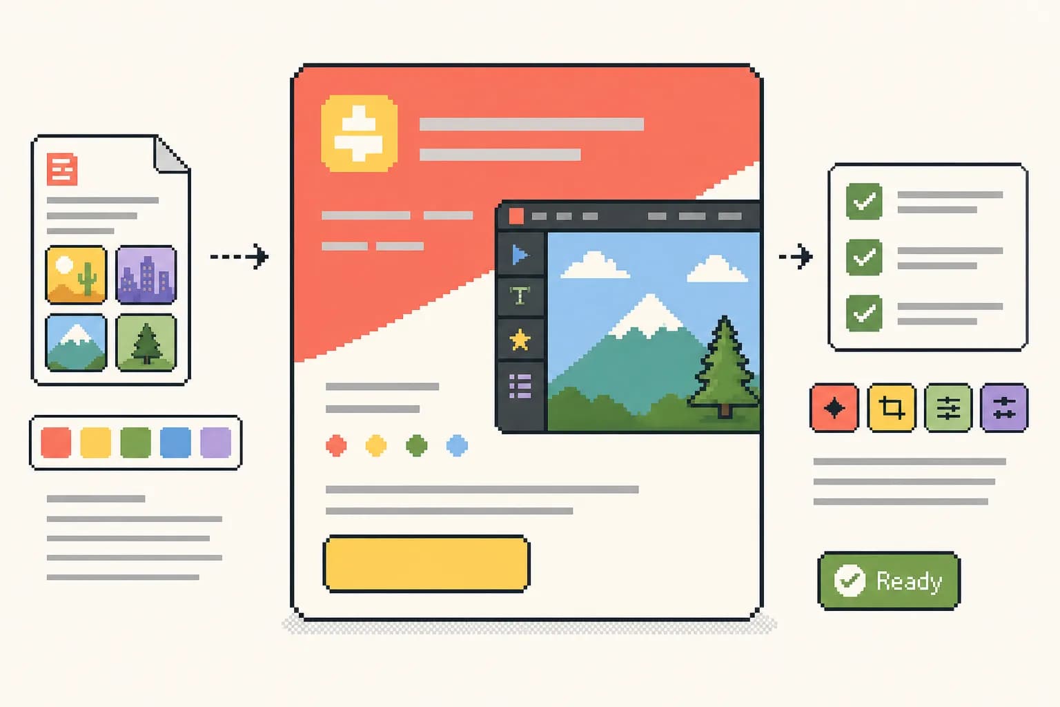 AI Product Poster Generator: Turn Screenshots, Benefits, and CTAs Into Posters preview