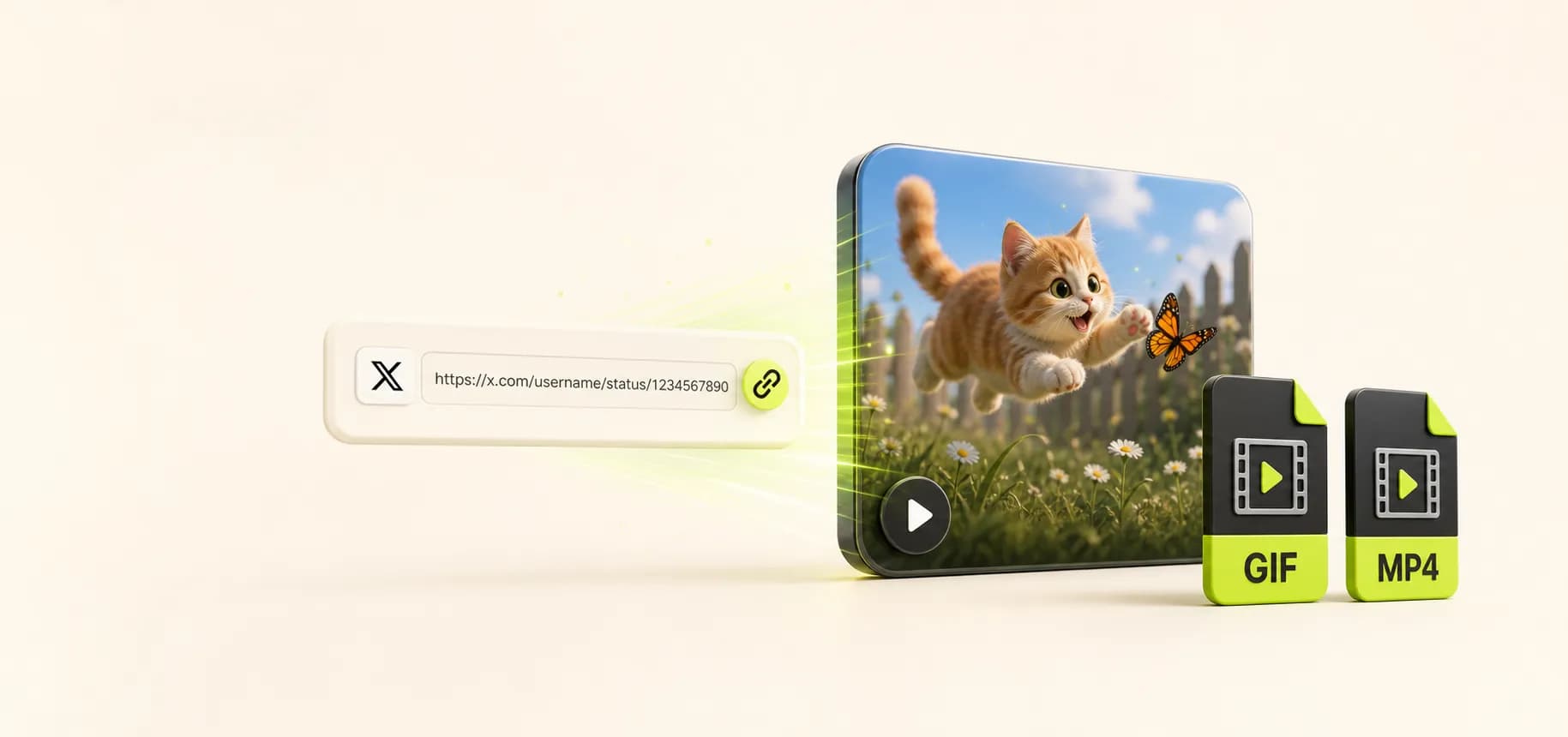 Twitter GIF Downloader for X Posts preview